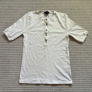 JCrew cream top - size S